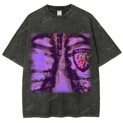 Ravens Unisex Fit Washed T-Shirt