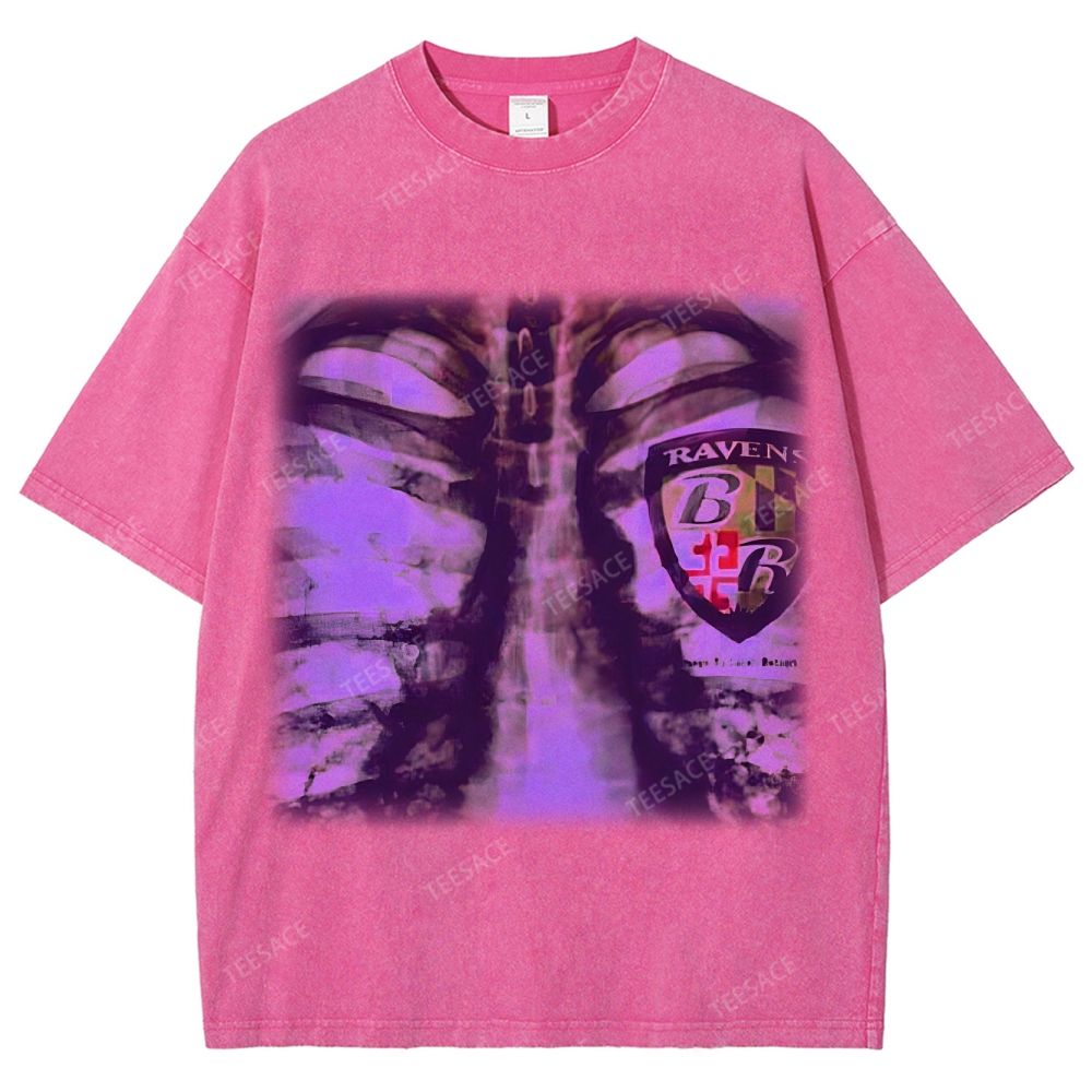 Ravens Unisex Fit Washed T-Shirt