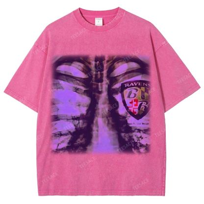 Ravens Unisex Fit Washed T-Shirt