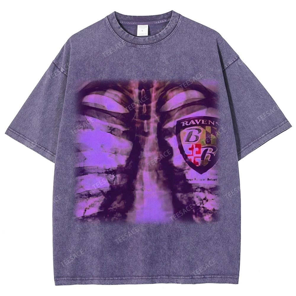 Ravens Unisex Fit Washed T-Shirt