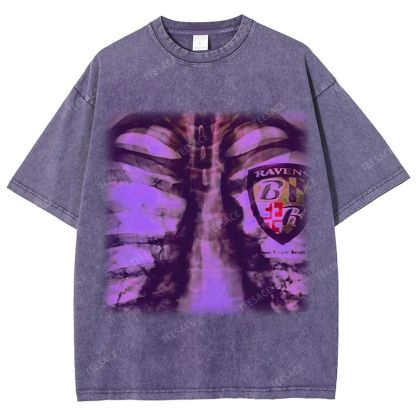 Ravens Unisex Fit Washed T-Shirt