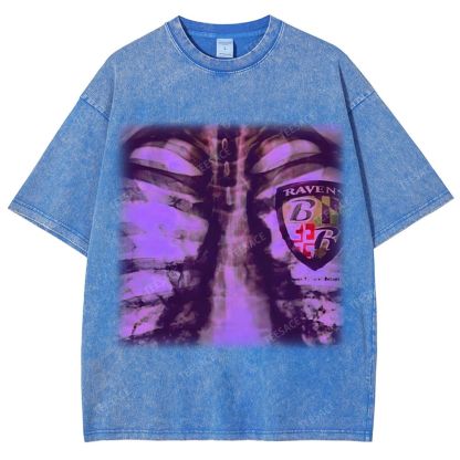 Ravens Unisex Fit Washed T-Shirt