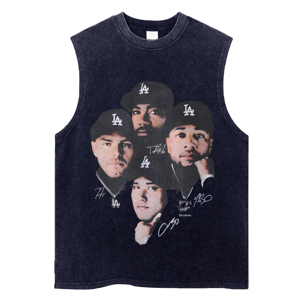Unisex Washed Tank Top | DODGERS