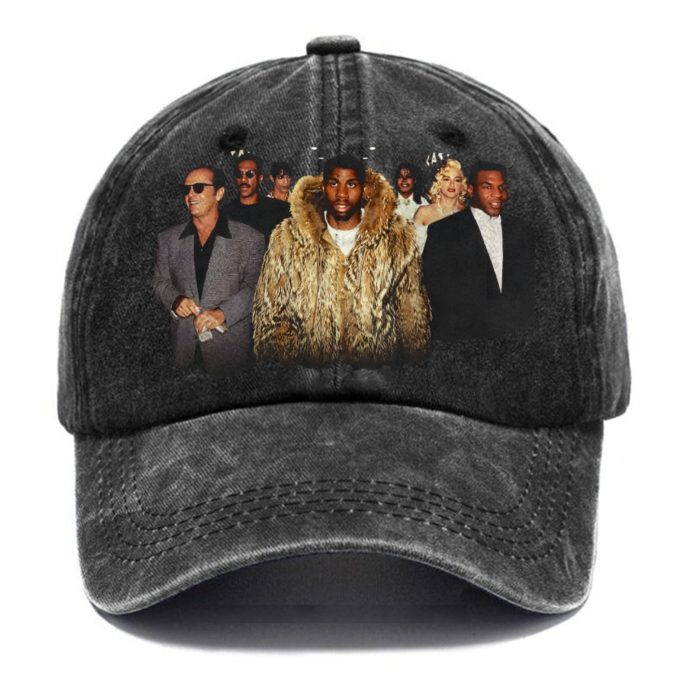 Unisex Vintage Casual Washed Cap | THE MAGIC EARVIN JOHNSON