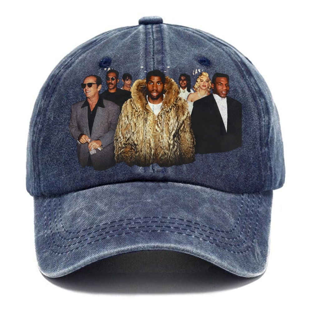 Unisex Vintage Casual Washed Cap | THE MAGIC EARVIN JOHNSON