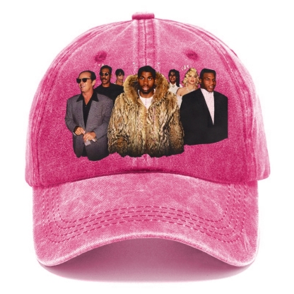 Unisex Vintage Casual Washed Cap | THE MAGIC EARVIN JOHNSON