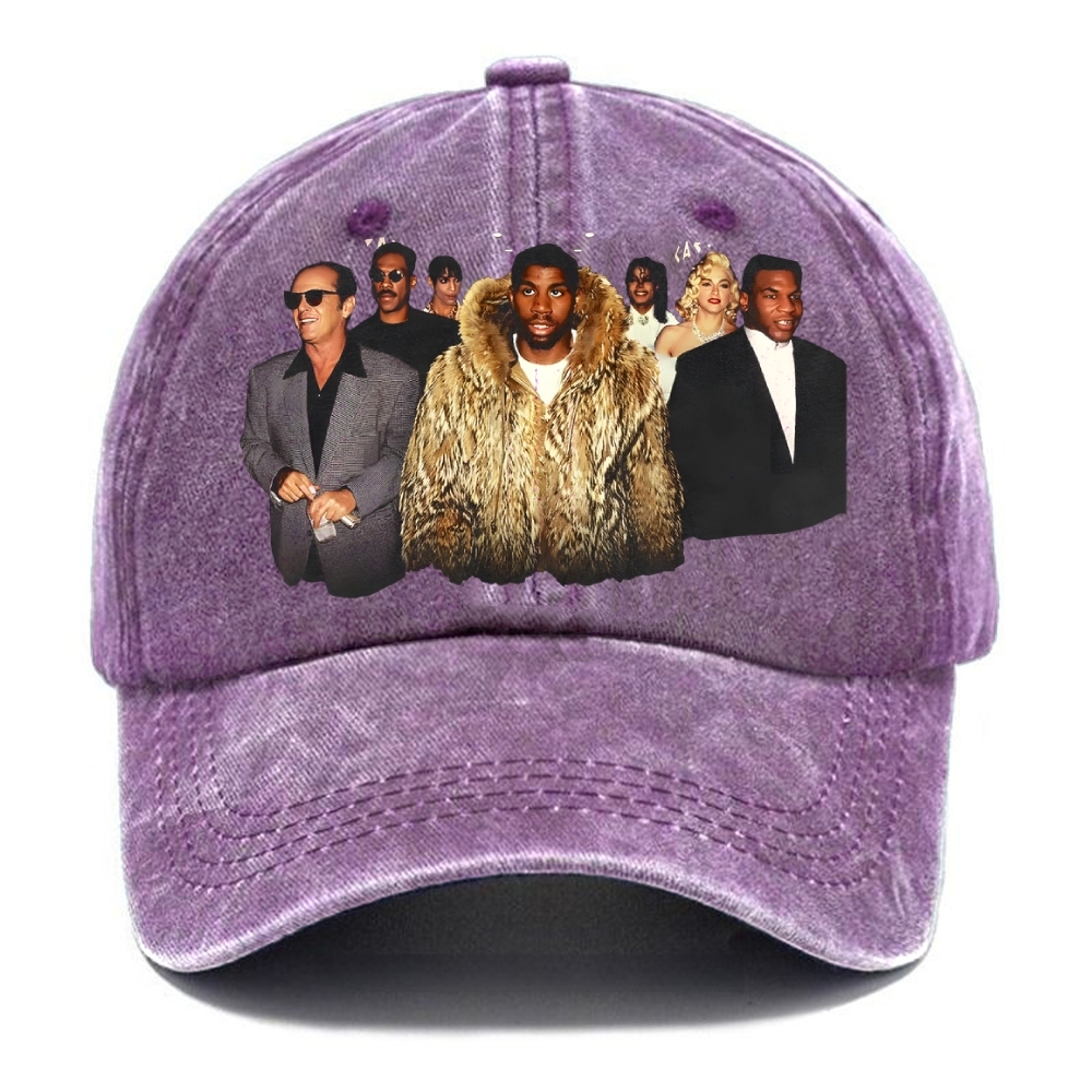 Unisex Vintage Casual Washed Cap | THE MAGIC EARVIN JOHNSON