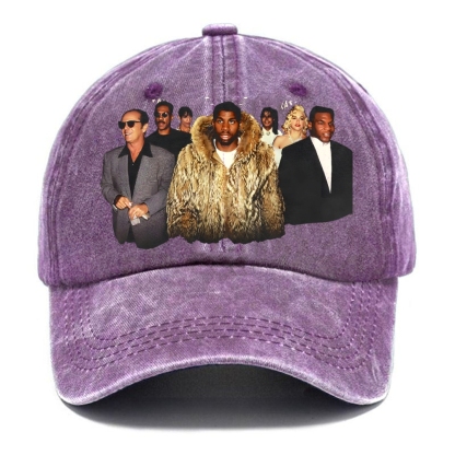 Unisex Vintage Casual Washed Cap | THE MAGIC EARVIN JOHNSON