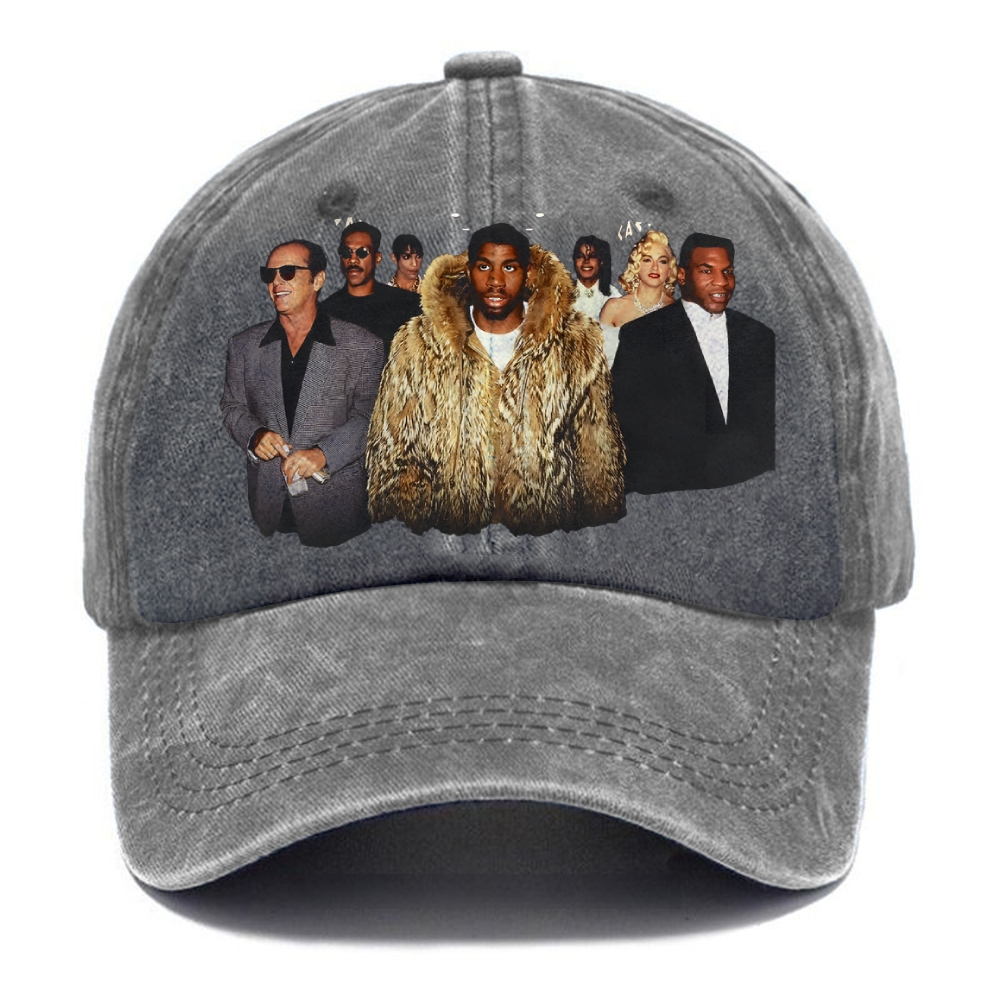 Unisex Vintage Casual Washed Cap | THE MAGIC EARVIN JOHNSON