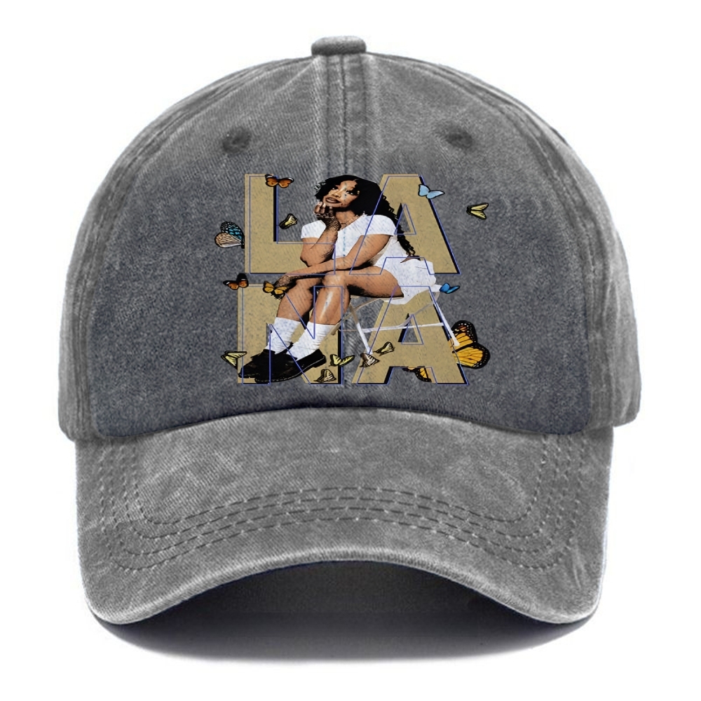 Unisex Vintage Casual Washed Cap | LANA
