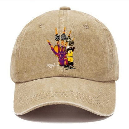 Unisex Vintage Casual Washed Cap | JAMES CHAMPIONS