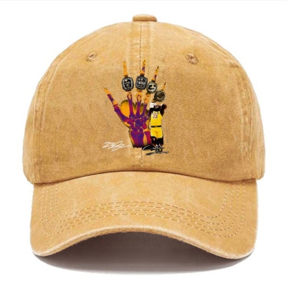 Unisex Vintage Casual Washed Cap | JAMES CHAMPIONS