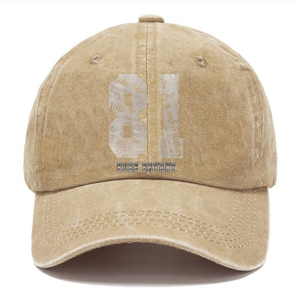 Unisex Vintage Casual Washed Cap | KOBE