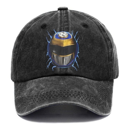Unisex Vintage Casual Washed Cap | POWER RANGERS