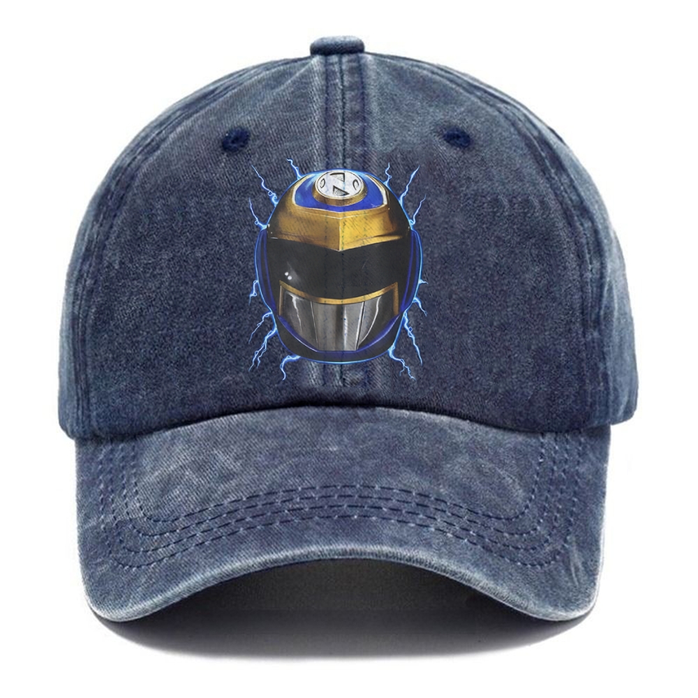 Unisex Vintage Casual Washed Cap | POWER RANGERS