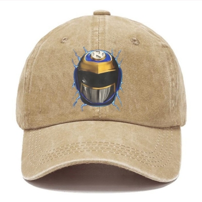 Unisex Vintage Casual Washed Cap | POWER RANGERS