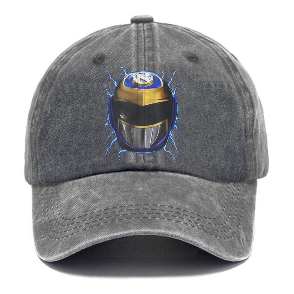 Unisex Vintage Casual Washed Cap | POWER RANGERS