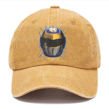Unisex Vintage Casual Washed Cap | POWER RANGERS