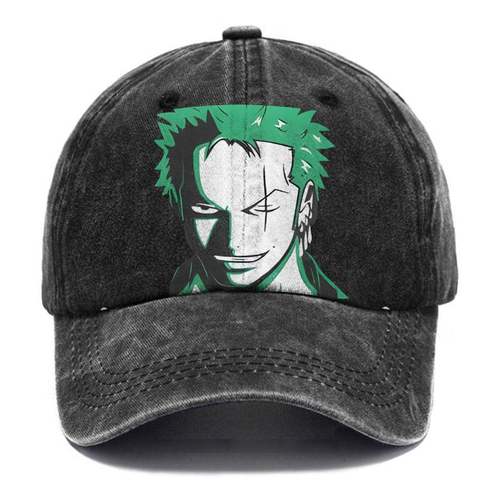 Unisex Vintage Casual Washed Cap | ONE PIECE
