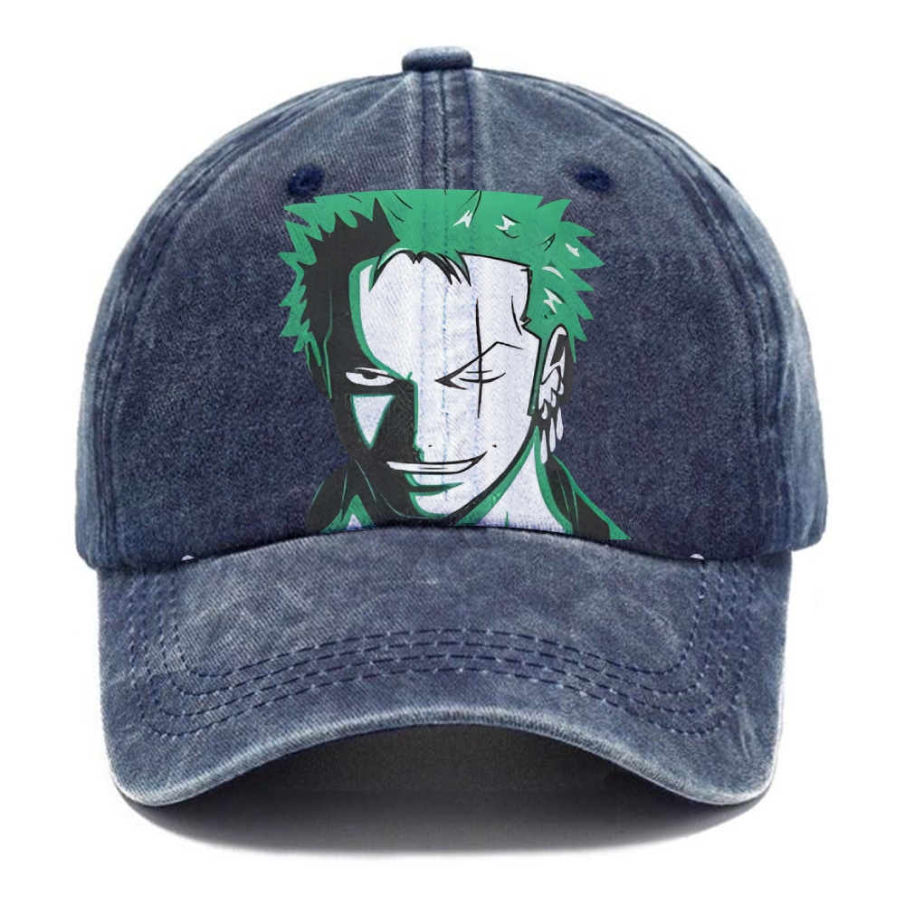 Unisex Vintage Casual Washed Cap | ONE PIECE