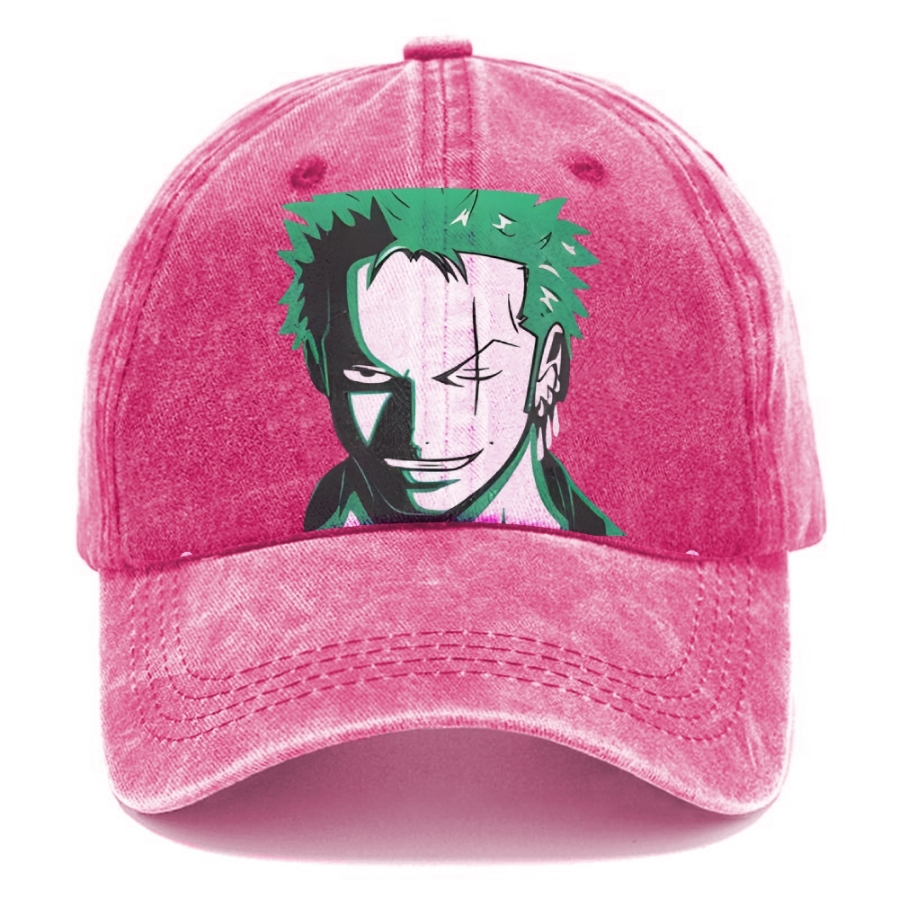 Unisex Vintage Casual Washed Cap | ONE PIECE