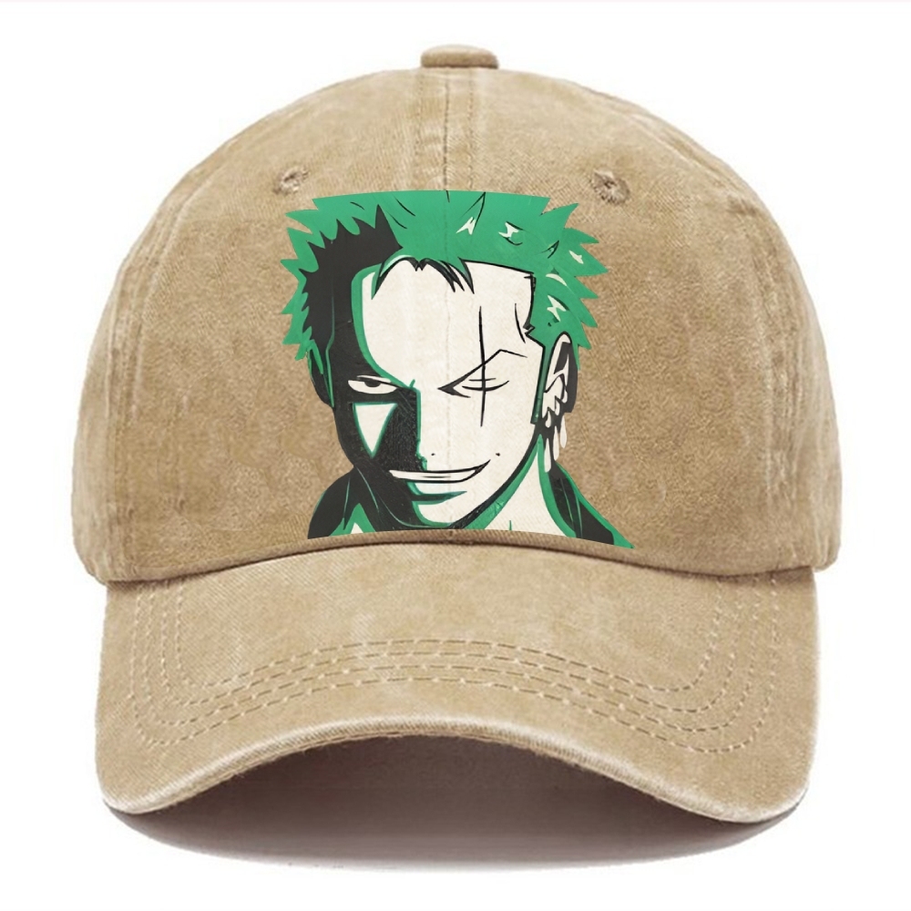 Unisex Vintage Casual Washed Cap | ONE PIECE