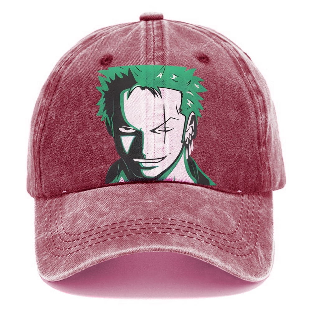 Unisex Vintage Casual Washed Cap | ONE PIECE