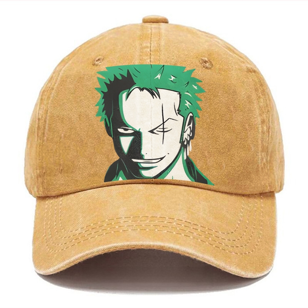 Unisex Vintage Casual Washed Cap | ONE PIECE