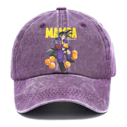 Unisex Vintage Casual Washed Cap | MAMBA GOKU