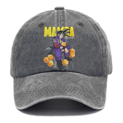 Unisex Vintage Casual Washed Cap | MAMBA GOKU