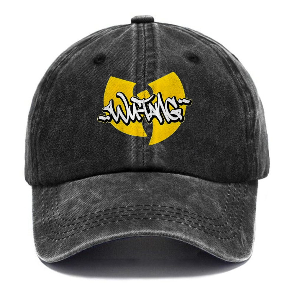 Unisex Vintage Casual Washed Cap | WUTANG
