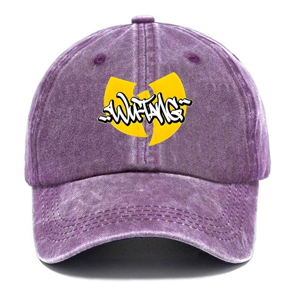 Unisex Vintage Casual Washed Cap | WUTANG