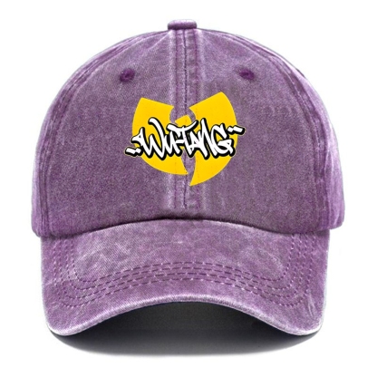 Unisex Vintage Casual Washed Cap | WUTANG