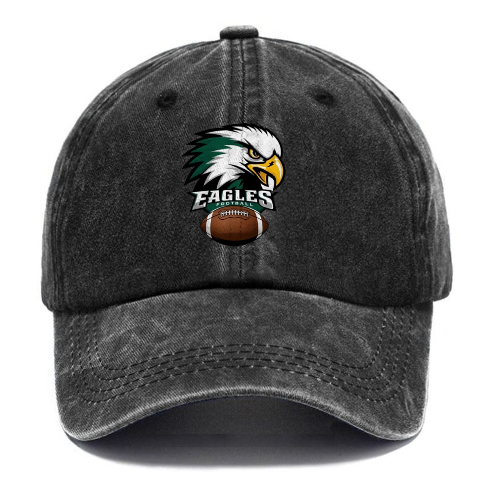 Unisex Vintage Casual Washed Cap | EAGLES