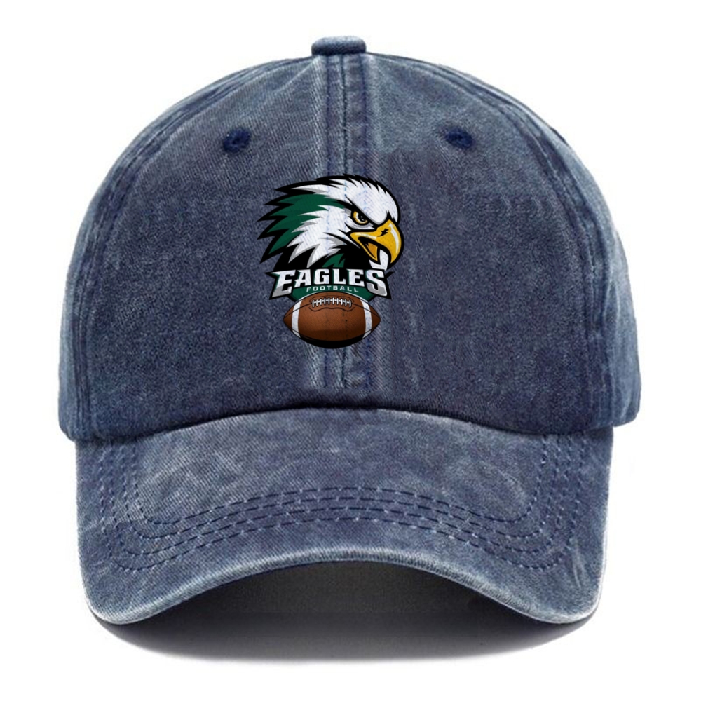 Unisex Vintage Casual Washed Cap | EAGLES