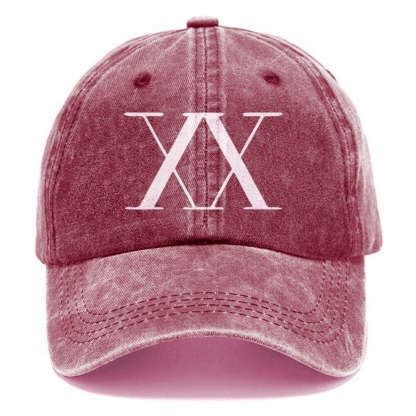 Unisex Vintage Casual Washed Cap | XX