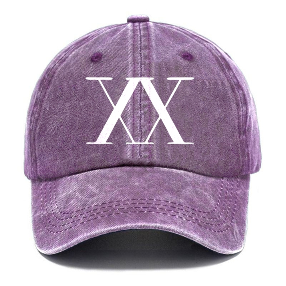 Unisex Vintage Casual Washed Cap | XX