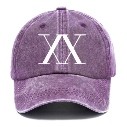 Unisex Vintage Casual Washed Cap | XX