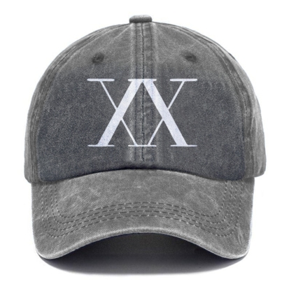 Unisex Vintage Casual Washed Cap | XX