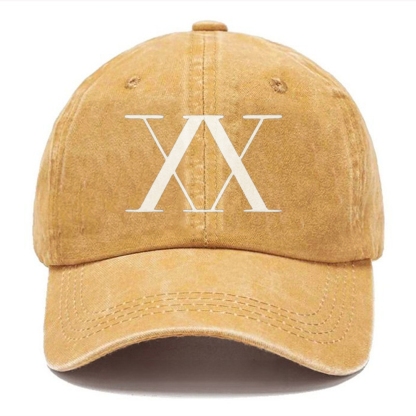 Unisex Vintage Casual Washed Cap | XX