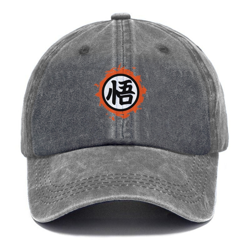 Unisex Vintage Casual Washed Cap | Dragon Ball Z