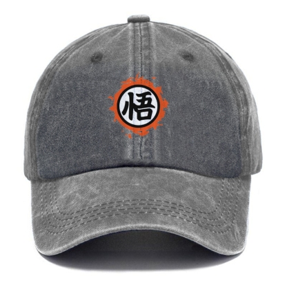 Unisex Vintage Casual Washed Cap | Dragon Ball Z