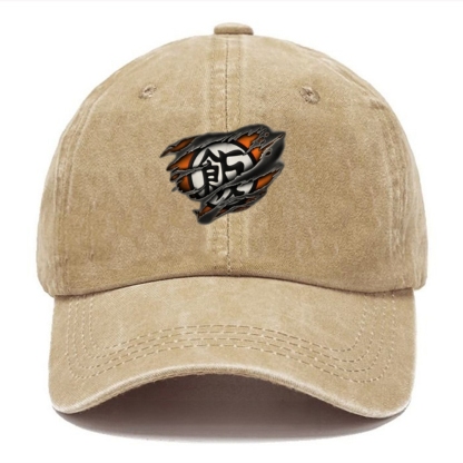 Unisex Vintage Casual Washed Cap | Dragon Ball Z