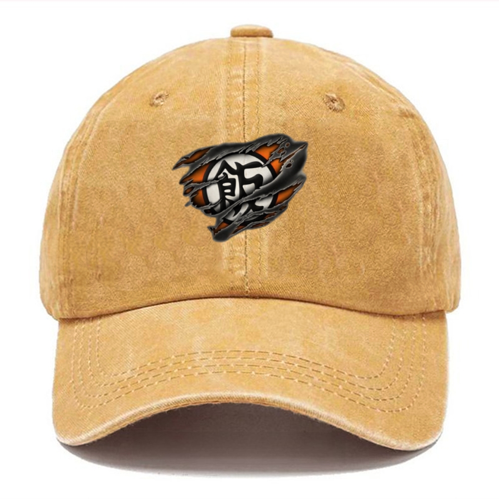 Unisex Vintage Casual Washed Cap | Dragon Ball Z