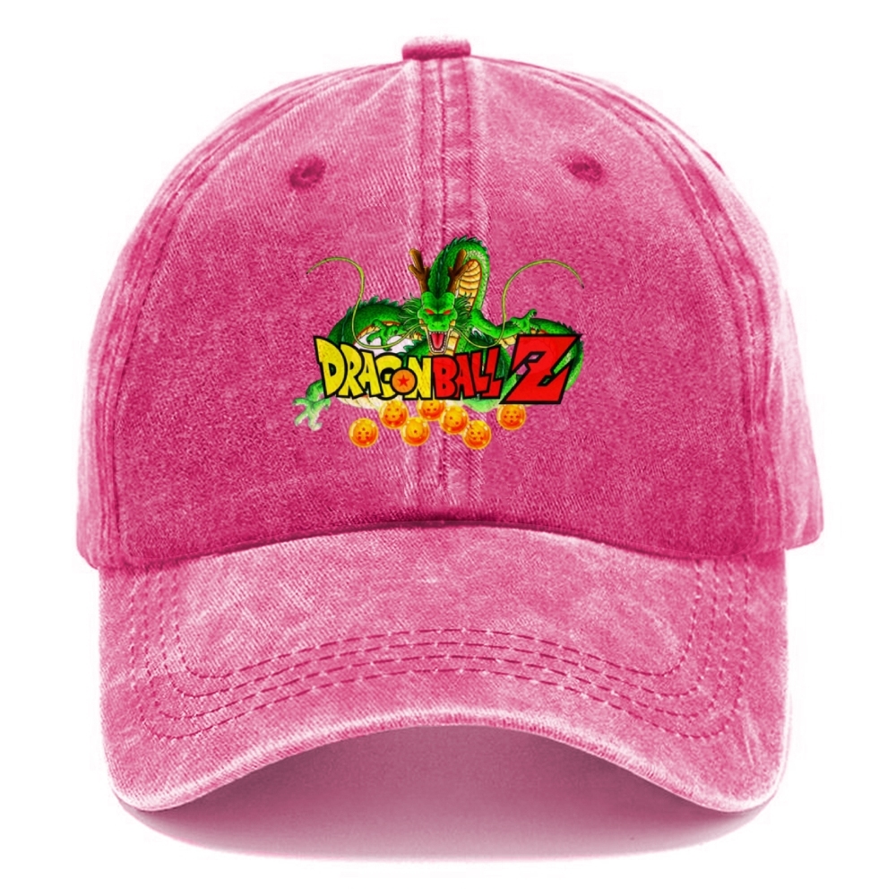 Unisex Vintage Casual Washed Cap | Dragon Ball Z