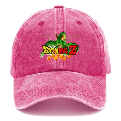 Unisex Vintage Casual Washed Cap | Dragon Ball Z