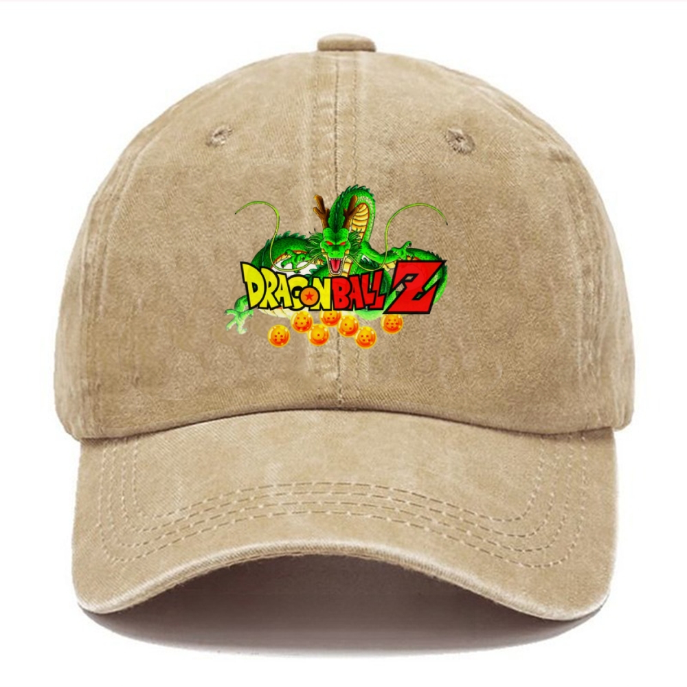 Unisex Vintage Casual Washed Cap | Dragon Ball Z