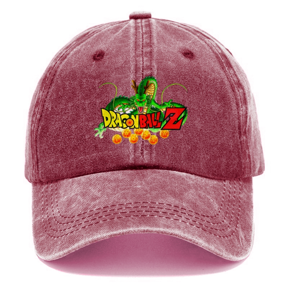 Unisex Vintage Casual Washed Cap | Dragon Ball Z