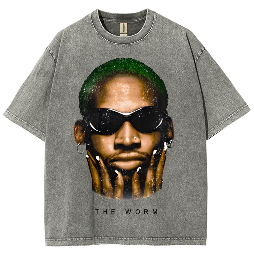 Unisex Fit Washed T-Shirt | DENNIS RODMAN