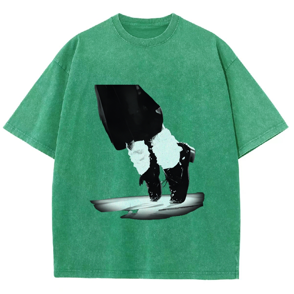 Unisex Fit Washed T-Shirt | MICHAEL JACKSON